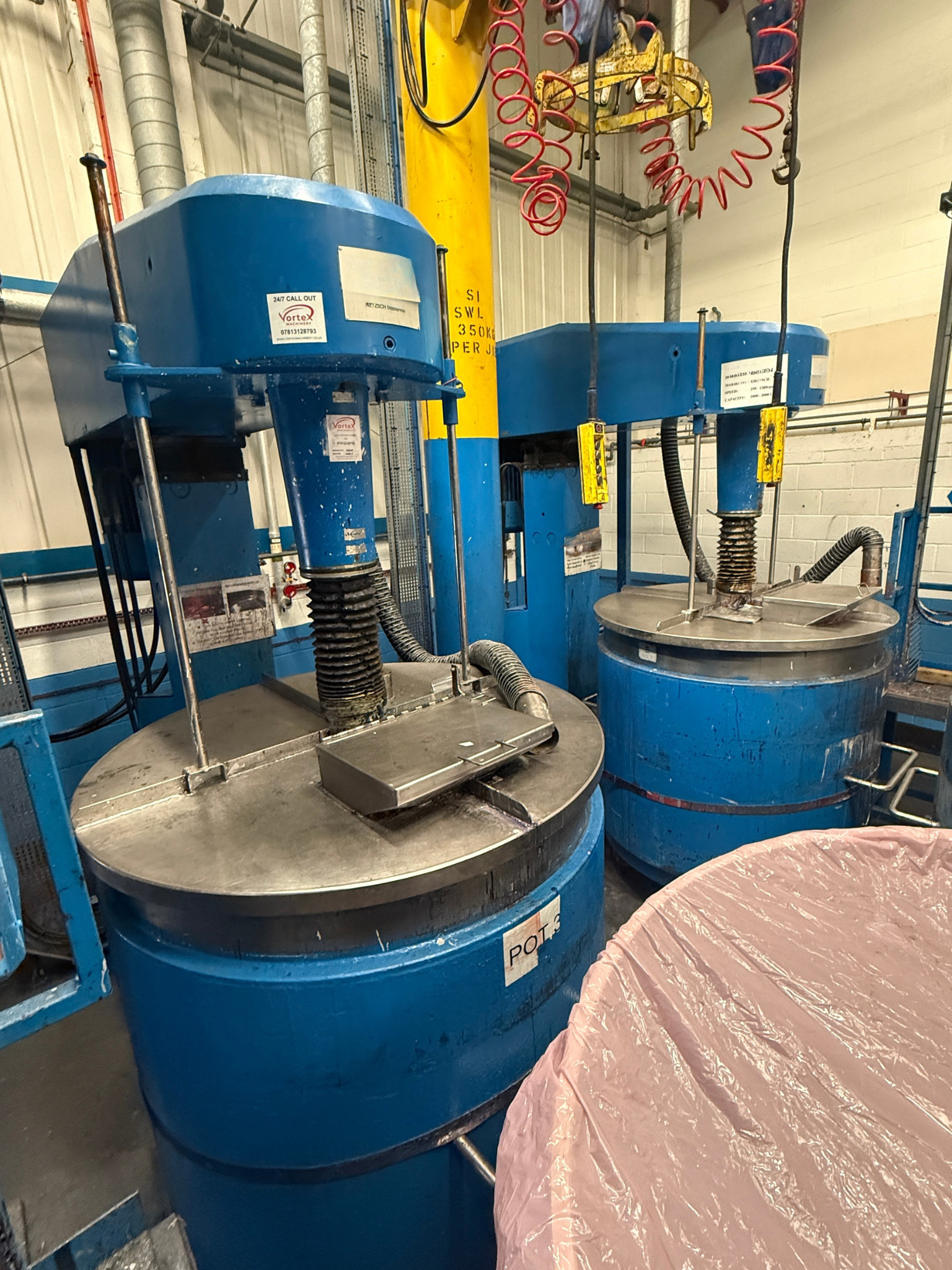 Netzsch NMD Mixers 70kW 